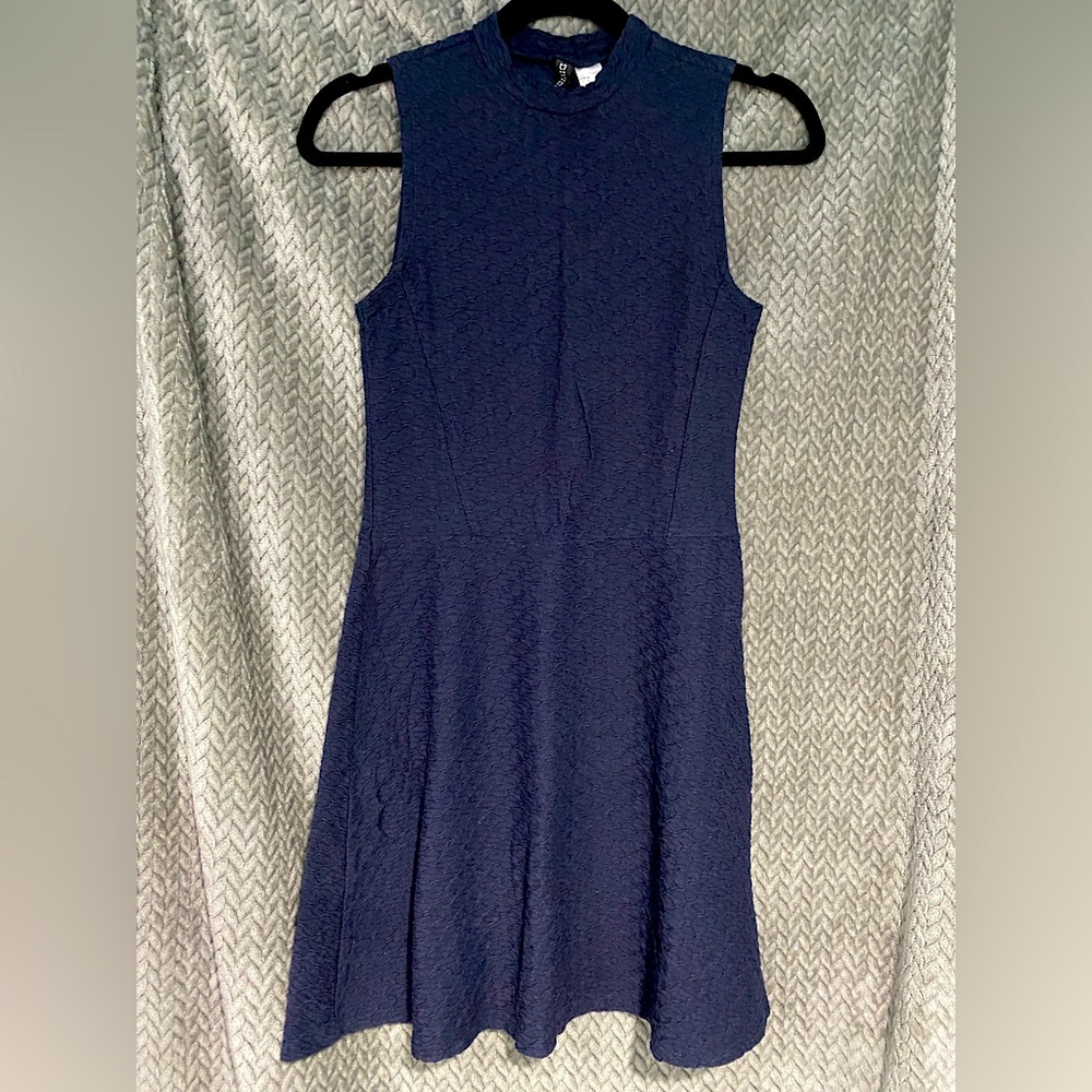 H&M - Navy Blue Dress - Size 8